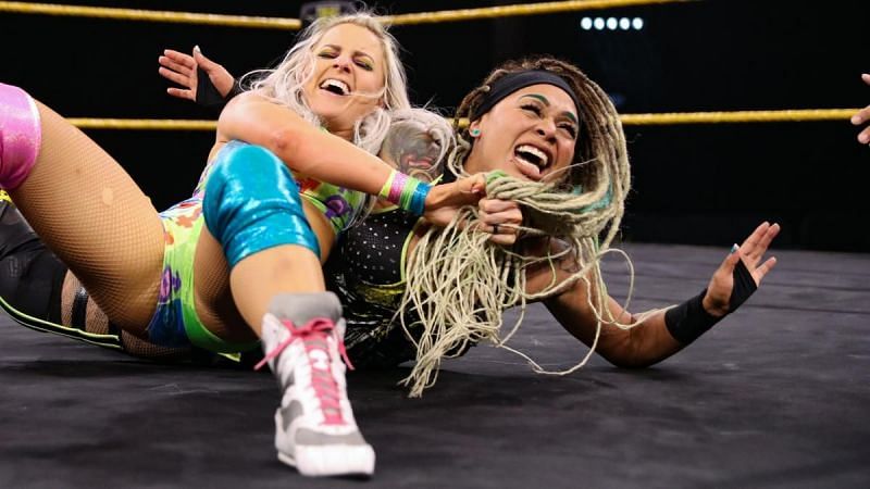 LeRae punched her ticket to the No.1 Contender's match